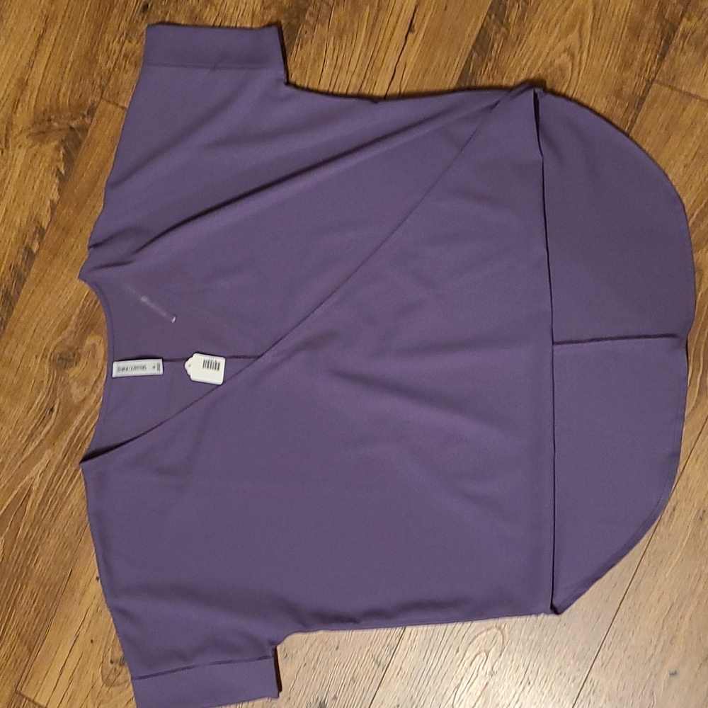 Purle high to low  shirt
